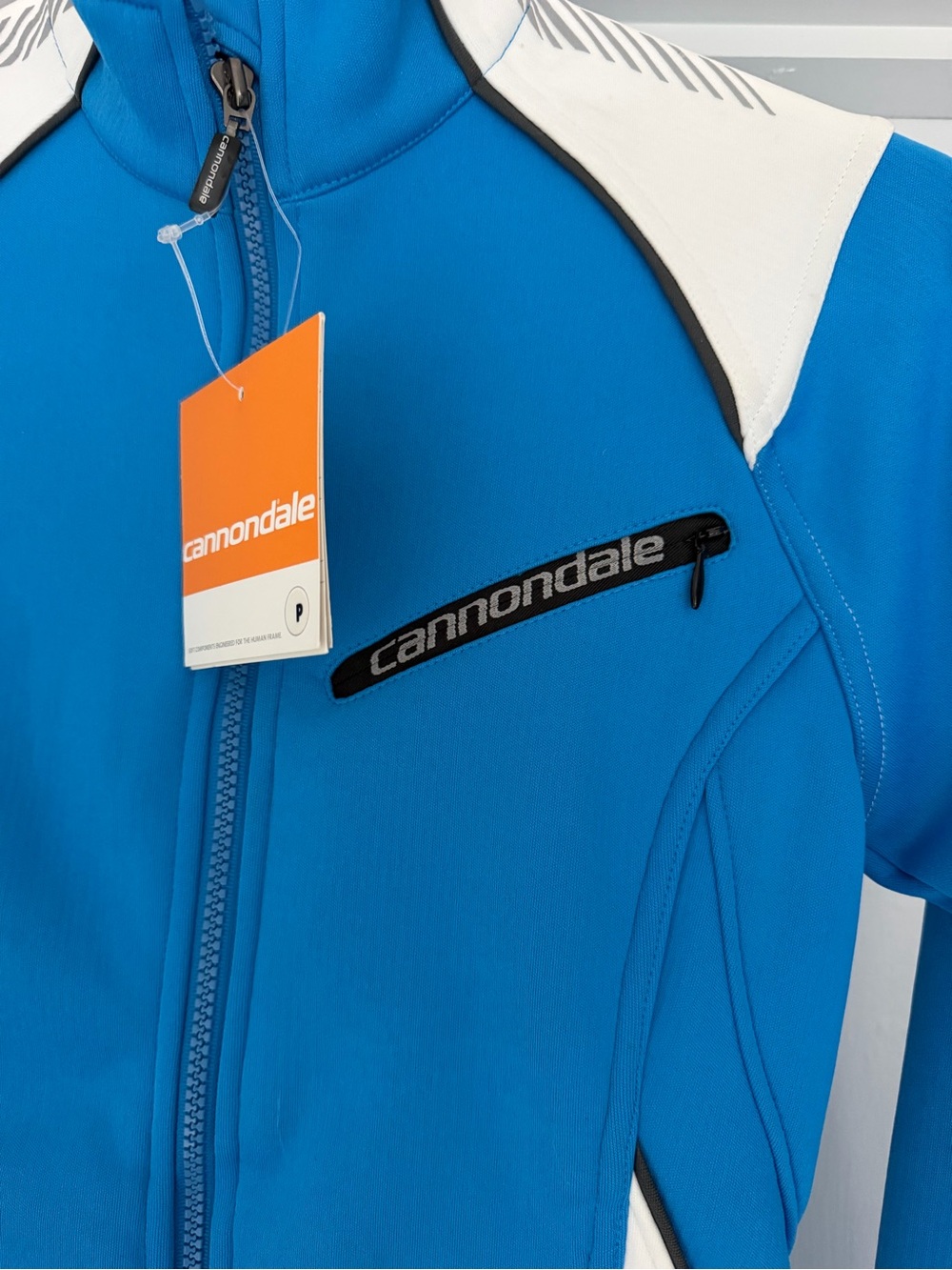 Cannondale Women’s Blue and White Utility Jacket - Picture 2 of 9
